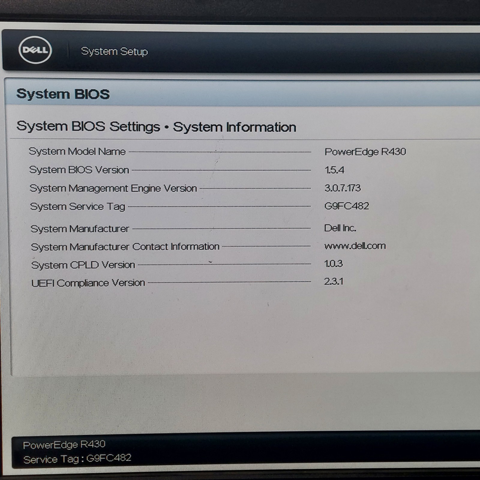 Dell PowerEdge R430 Server 2x Xeon E5-2640 v3 2.60 GHz 32GB RAM PERC H330