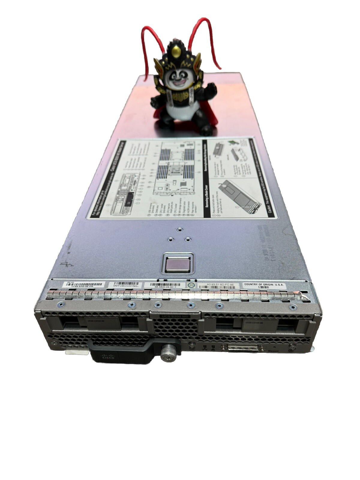 Cisco UCS B200 M5 Barebone 2x Heatsink No CPU No Memory