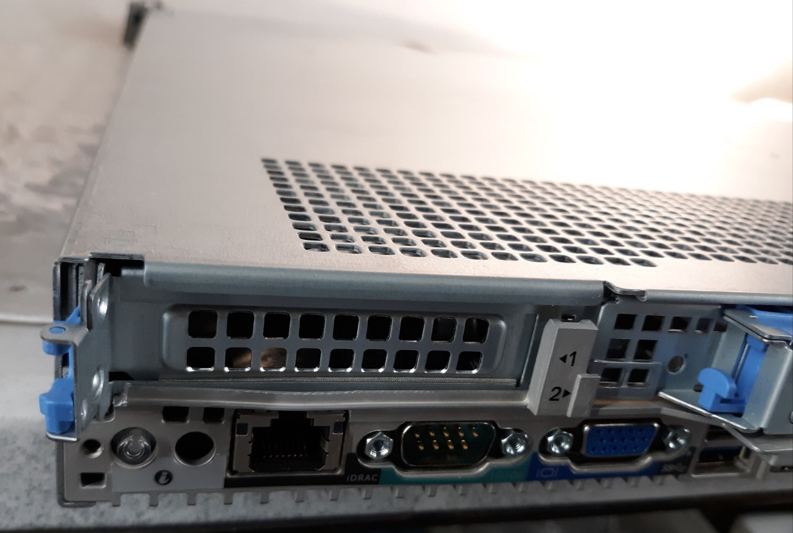 Dell EMC PowerEdge R640 4-Bay Server NO CPU RAM HDD w/ 2x PSU+SF Card+Perc+Cords