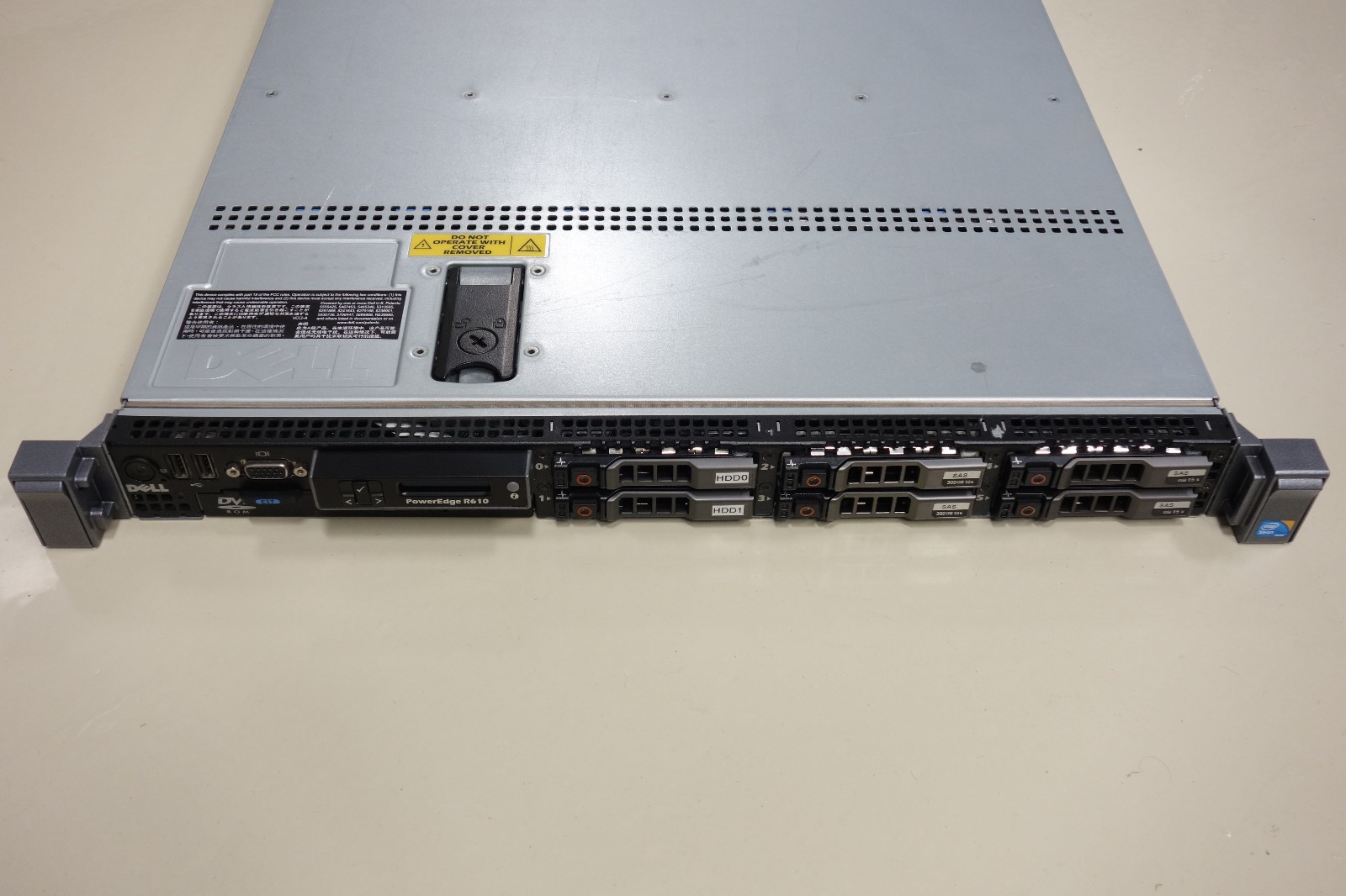 Dell PowerEdge R610 Intel Xeon X5667 3.06GHz 8GB RAM 6 HDD PERC H700 Server 2012