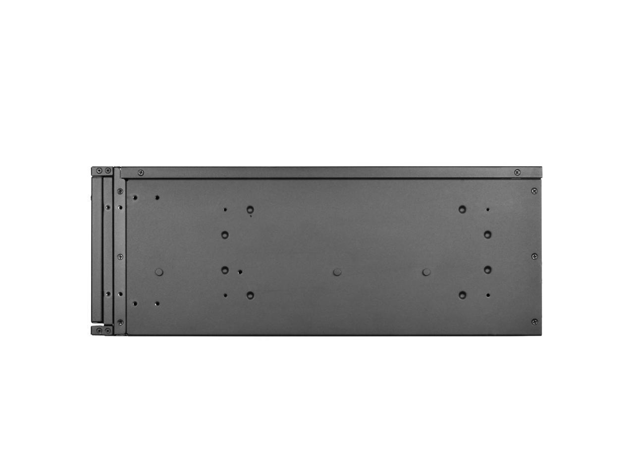 Silverstone RM44 4U rackmount server chassis with enhanced liquid cooling compat