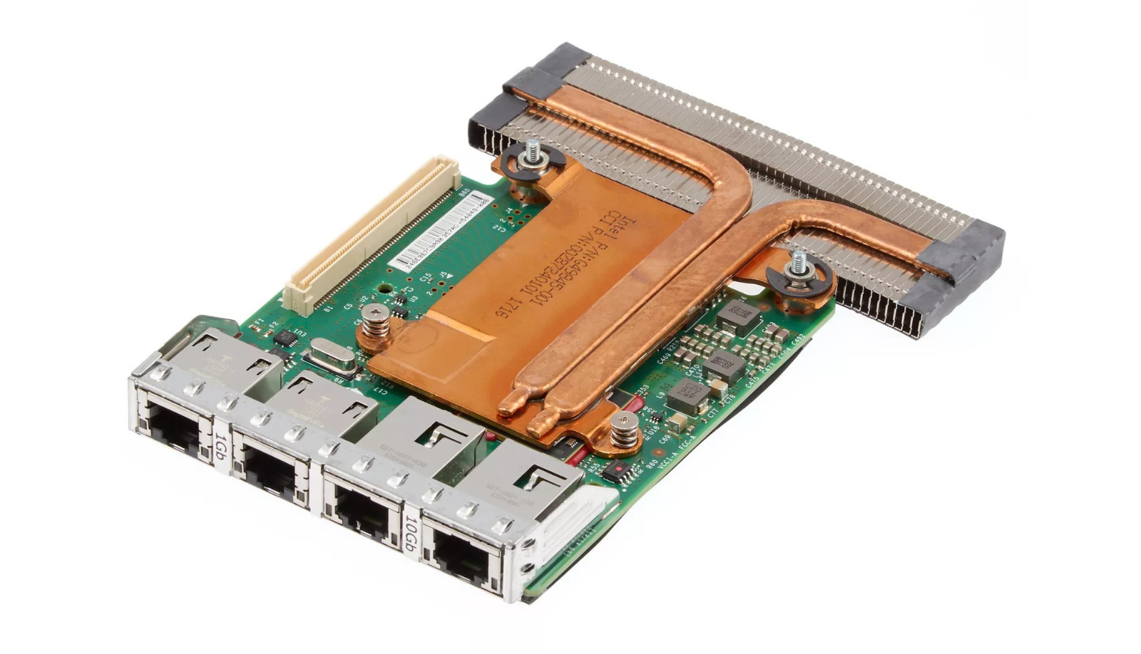 Dell Intel X540 Base-T2 Quad Port 2x 10GB 2x 1GB RJ-45 Daughter Card 99GTM NIC