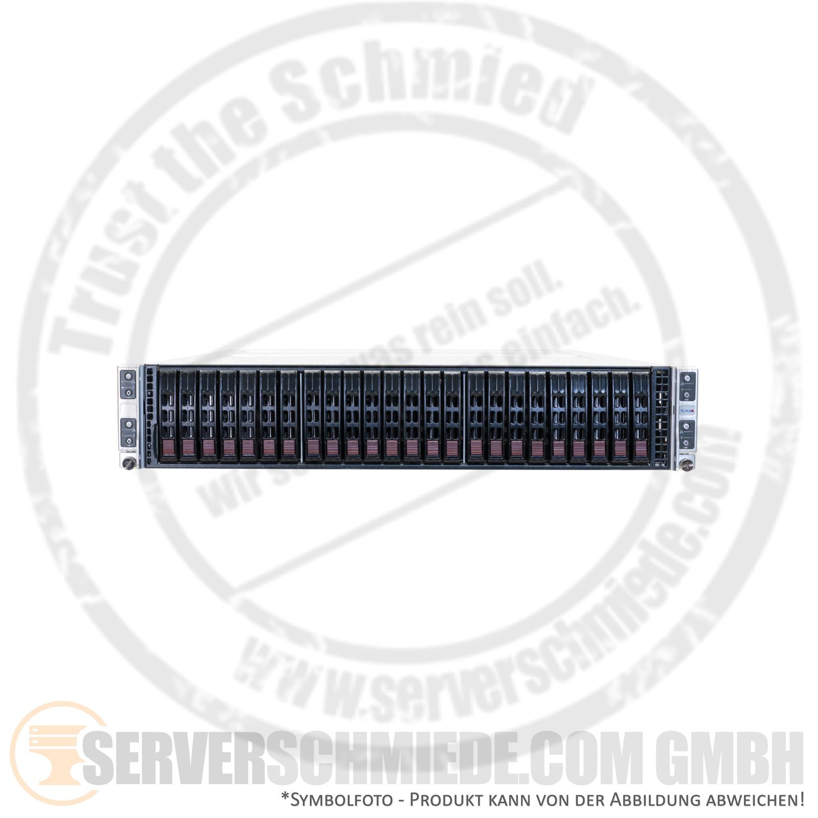 Supermicro CSE-217 2029 4-Node Server 8x XEON Scalable LGA3647 64x DDR4 24x SAS