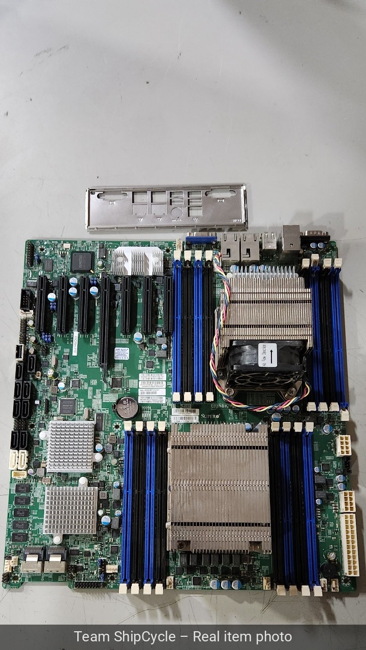 Supermicro X9DRH7TF Motherboard W IO Shield G2U