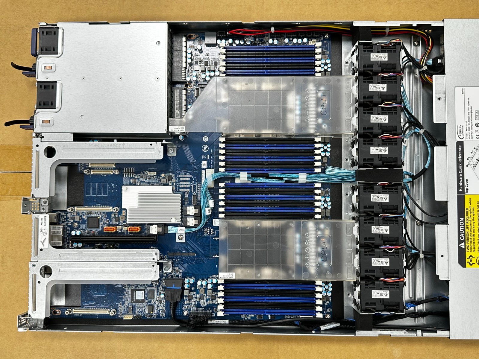 Gigabyte R181-2A0 Rack Srvr w/RAILS 2nd/1st Gen Intel Xeon 1U 10-Bay SATA/SAS 🚚