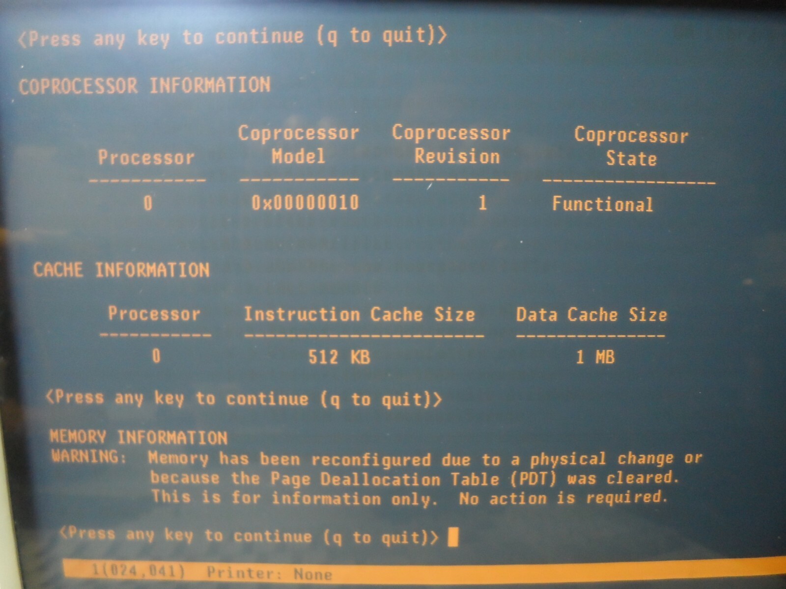 HP VISUALIZE A4988A A4125A C360 Workstation 367MHz 1GB Mem A4553A FX4 Sold AS-IS