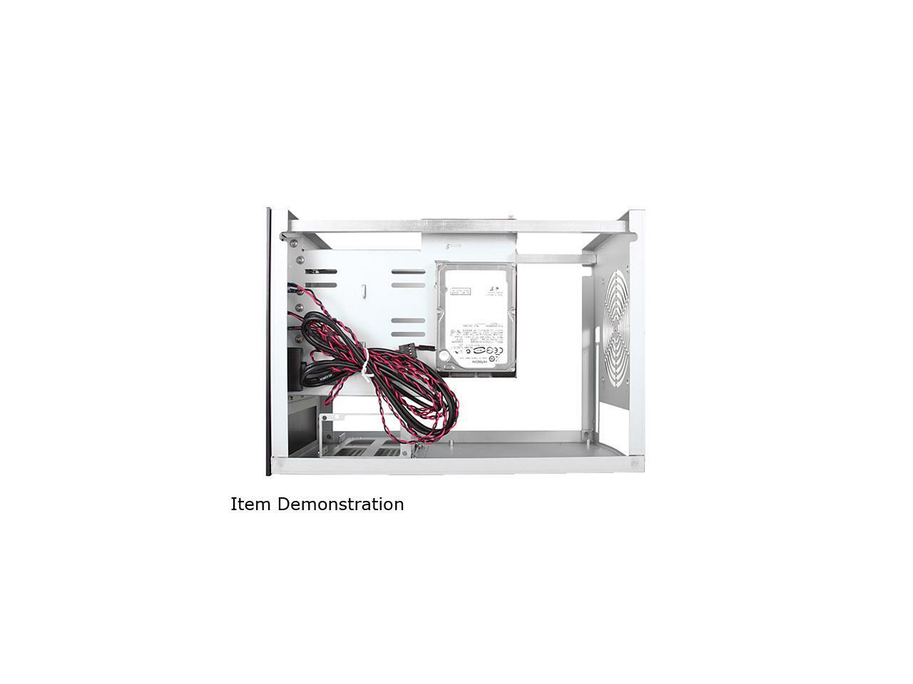 iStarUSA S-35-3DE1SL Black Aluminum / Steel Tower Compact Stylish 3x 3.5″ Hotswa