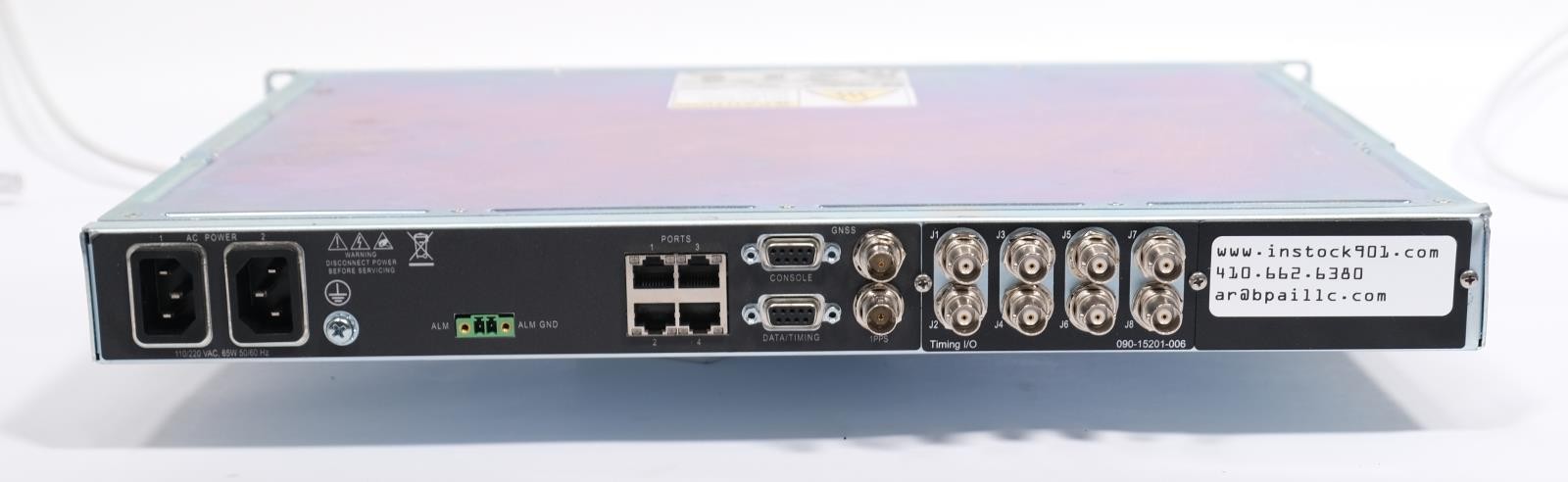 Microsemi SyncServer S650 Rev B GPS NTP / PTP Network Time Server