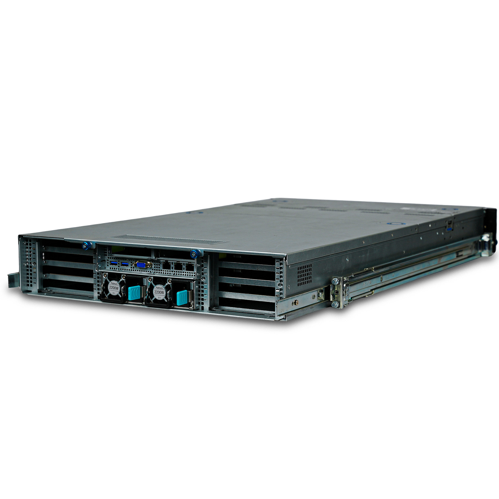 ASUS ESC4000A-E10 2U Barebone Server 4x GPU Slots 8x DDR4 DIMM 8x 3.5″/2.5″ Bays
