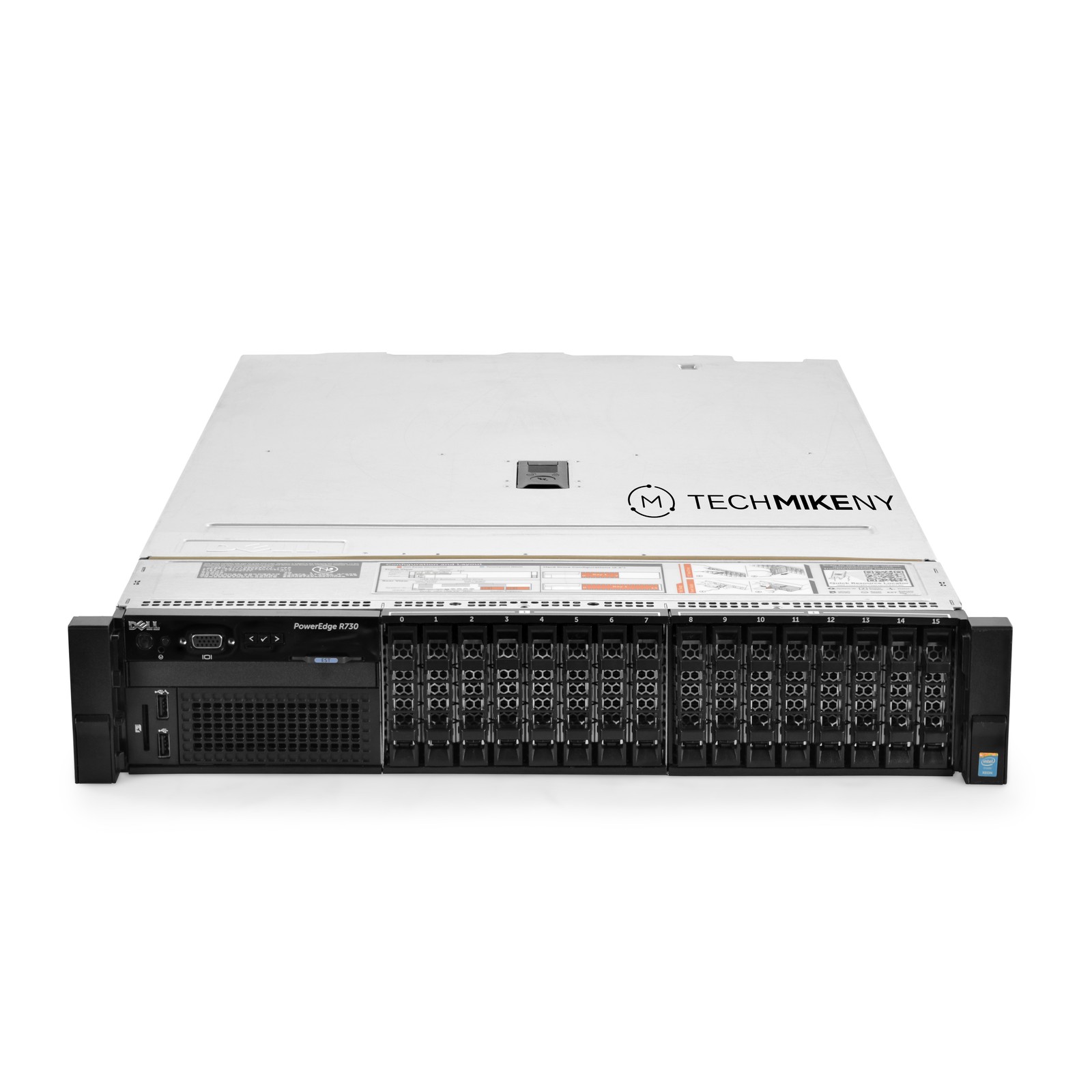 Dell PowerEdge R730 Server 3.10Ghz 20-Core 192GB RAM + 14TB SAS 12G HDDs Bezel