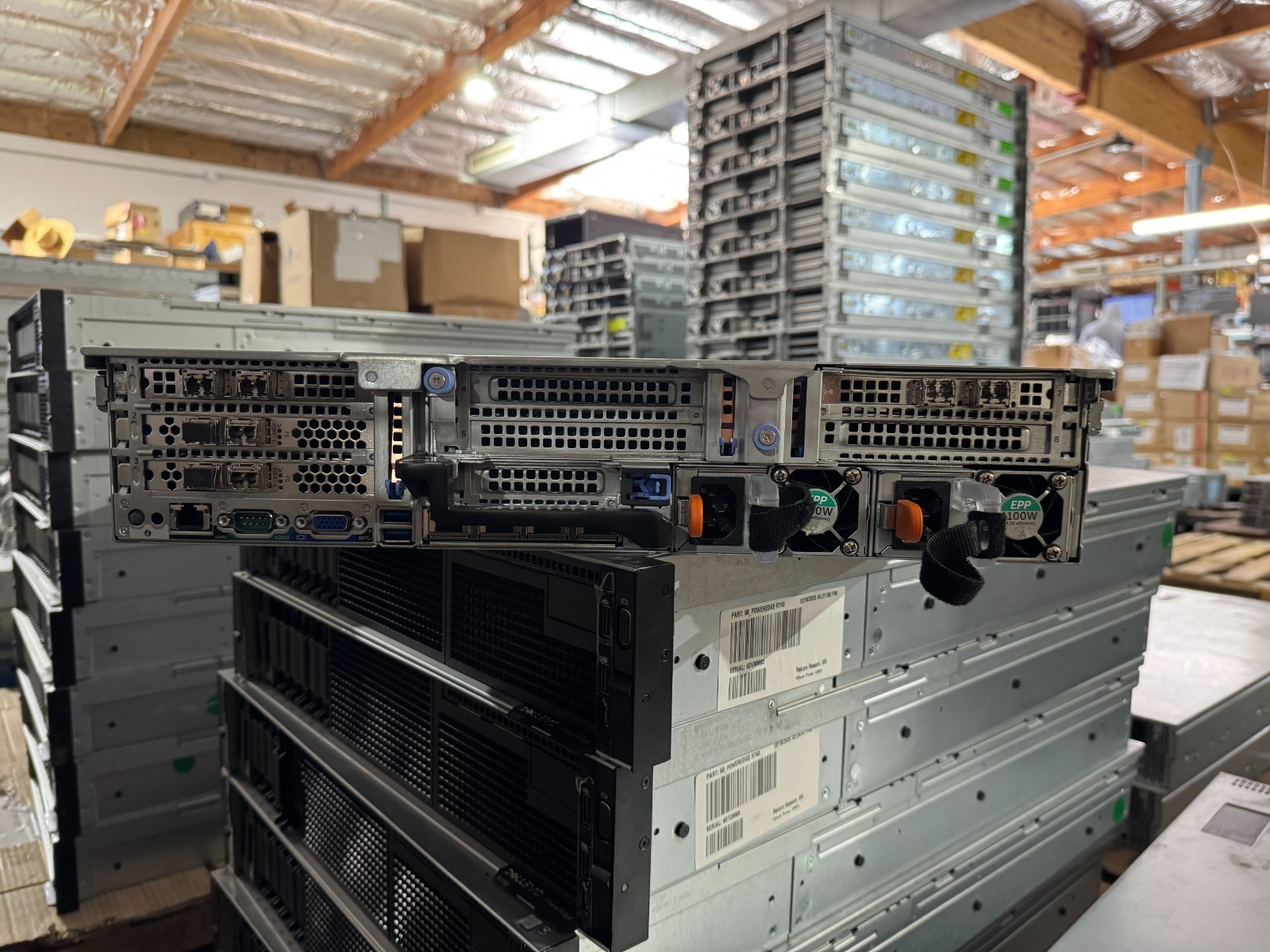 Dell R740 Server 8 Bay H740p UXP CTO 2x Xeon Gold 6258 128GB RAM 1x 240GB SSD