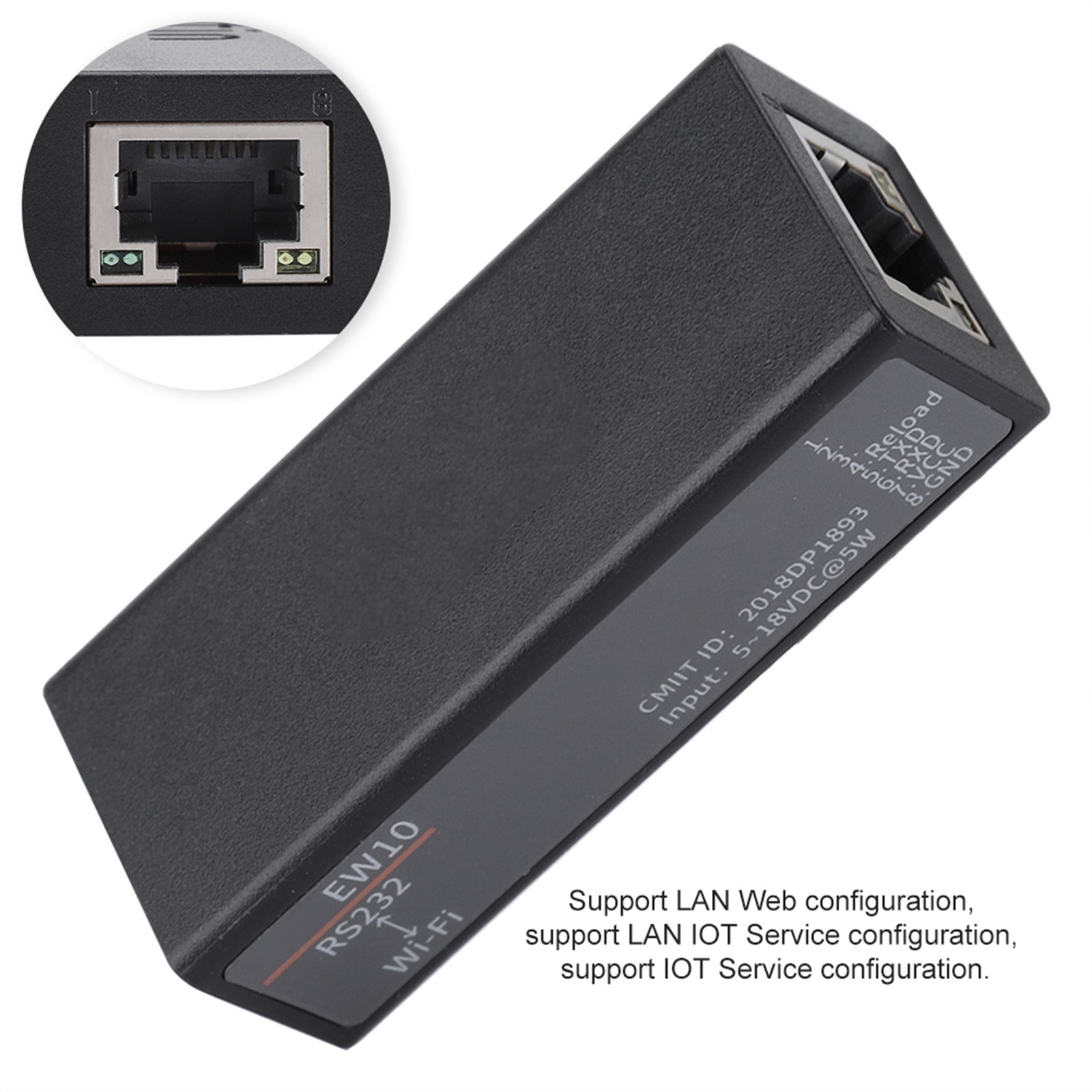 Wifi Serial Server ElfinEW10A To Wifi Ethernet RS232 Wireless Networking