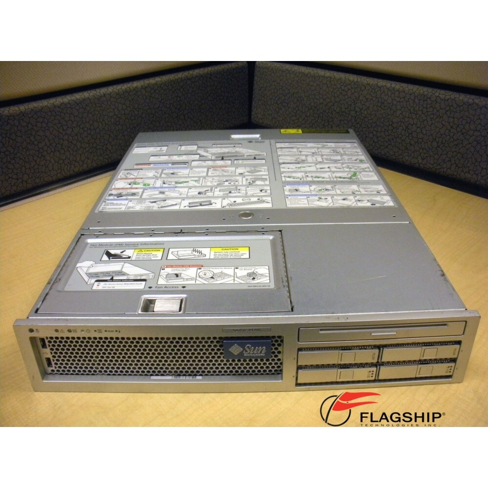 Sun A87 X4200 M2 2X 2.8GHZ Dual Core 16GB RAM 2X 146GB 10K SAS Disk