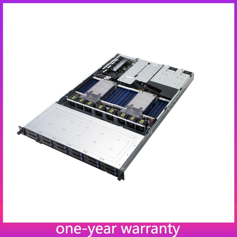 ASUS RS700A-E9-RS12V Server 12X2.5″ With 2x AMD EPYC 7702 CPU/4x64GB 3200MHz