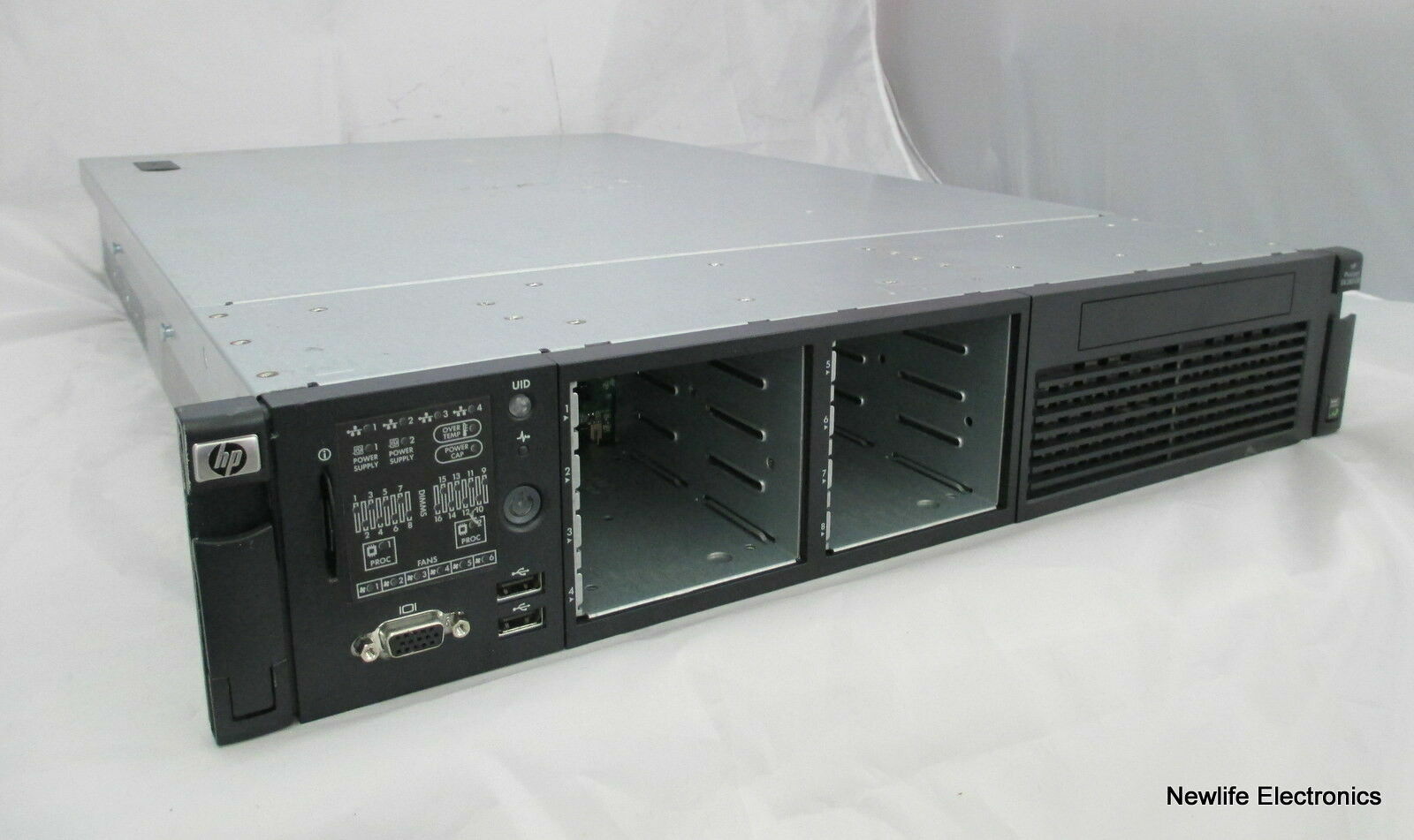 HP 570103-421 Proliant DL385 G6 2431 Rack Server (No CPU’s/RAM/Drives)