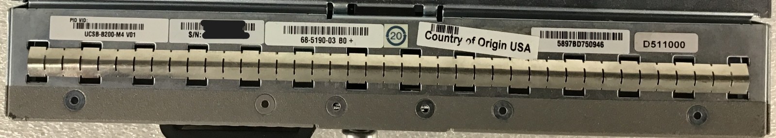 Cisco UCSB-B200-M4 Blade Server 2x CPU’s No Ram, Drives or Drive Caddies