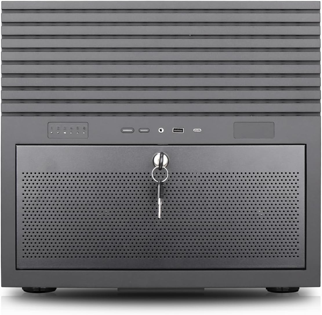 Hearth NAS | Server Chassis | Supports up to 6 X 3.5 Hot Swap HDD and 6 X 2.5 SS