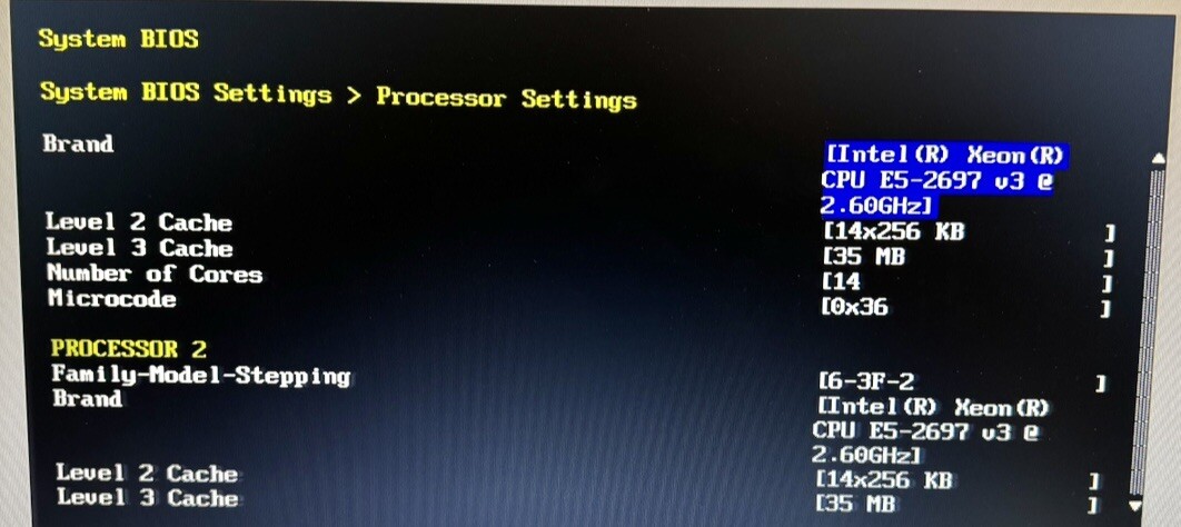 Dell Poweredge R730 / 2X Intel E5-2697 V3 / No memory NO OS Perc H730P