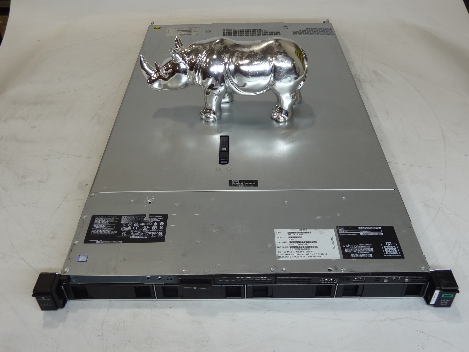 867958-B21 HP ProLiant DL360 Gen10 4LFF Configure-To-Order Server