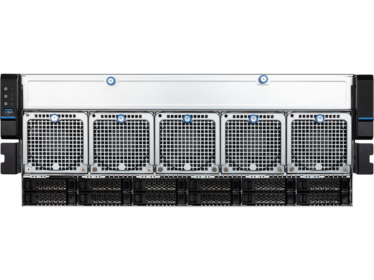 MSI G4101-01 4U GPU Server Barebone, Single AMD EPYC™ 9004 Series Processors up