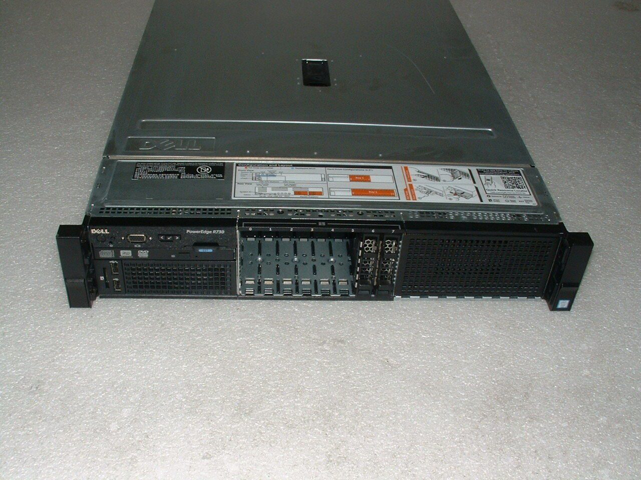 Dell Poweredge R730 2x Xeon E5-2670 v3 2.3ghz 24-Cores / 64gb / H730 / 240gb SSD