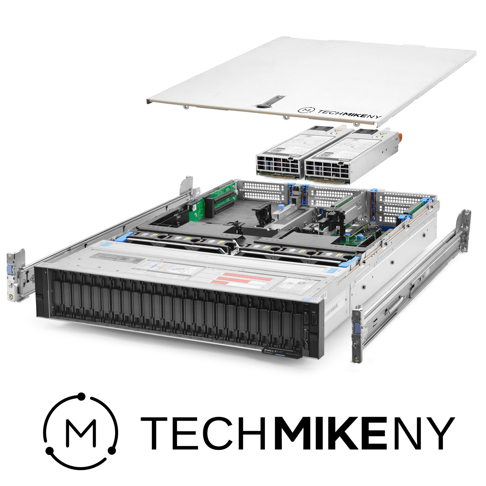 Dell PowerEdge R740xd NVMe Server 24-Bay 3.6Ghz 16-Core 384GB RAM Rails Database