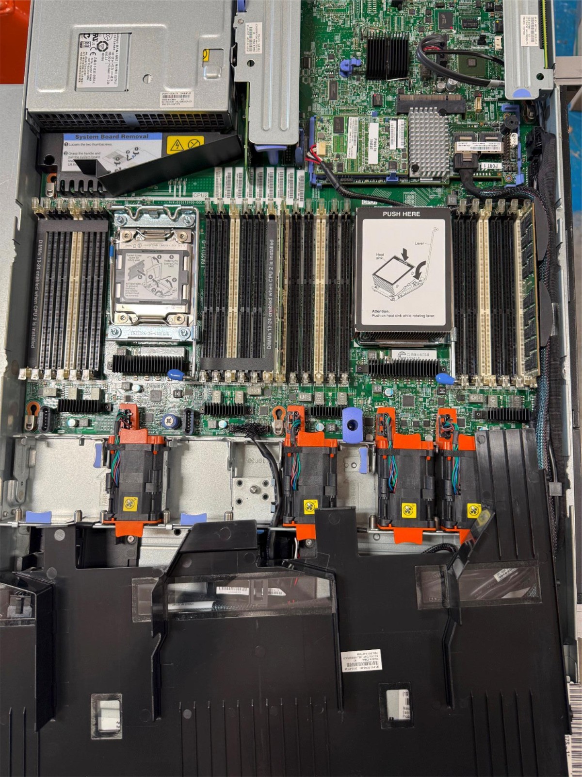 1 X IBM SYSTEM X3550 M4 SERVER WITH 16GB RAM