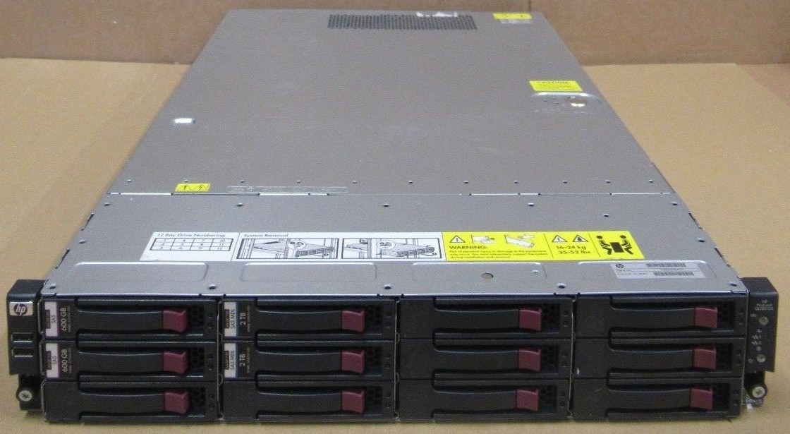 HP Proliant DL180 G6E5620 4 Core 2.40GHz 12GB 5.2TB 2U Server 507168-B21