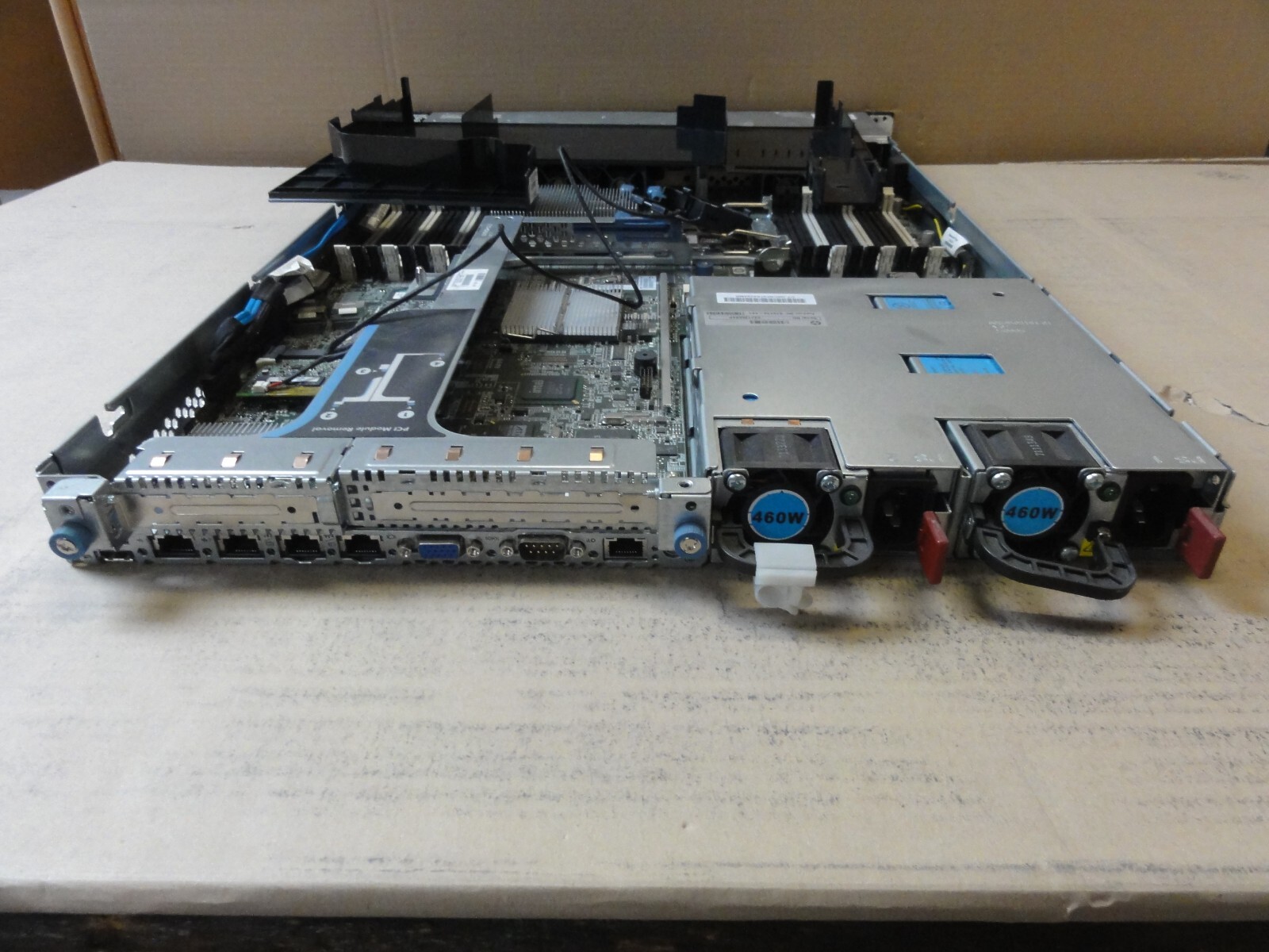 HPE Server DL360 G7 / Intel XEON X5650 / 2x 460W PS / 6x Fan / 0 HDD #579239-421