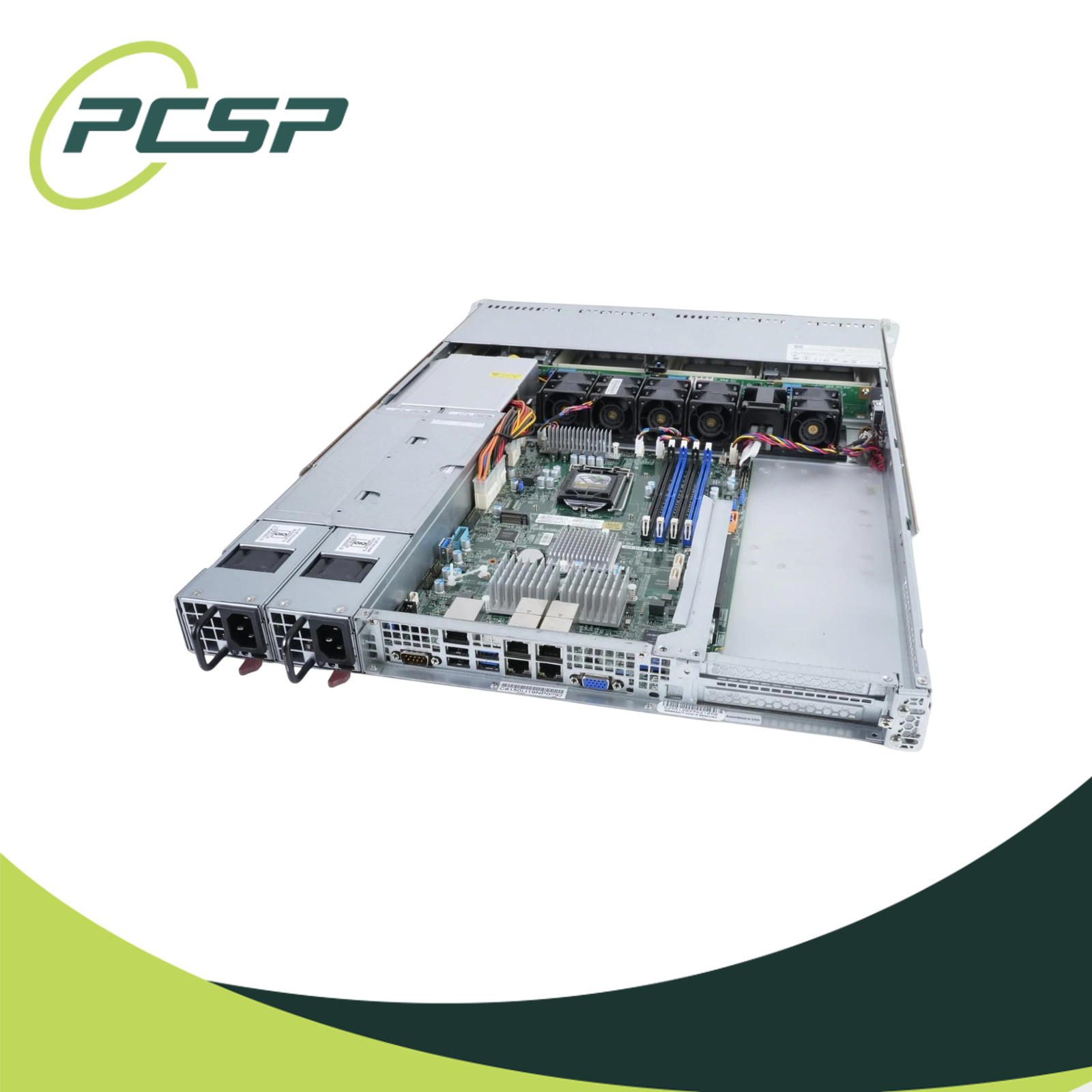 Supermicro SYS-5019C-WR 1x Xeon E-2186G 64GB DDR4 4B LFF 4x 4TB 3.5″ SAS HDD
