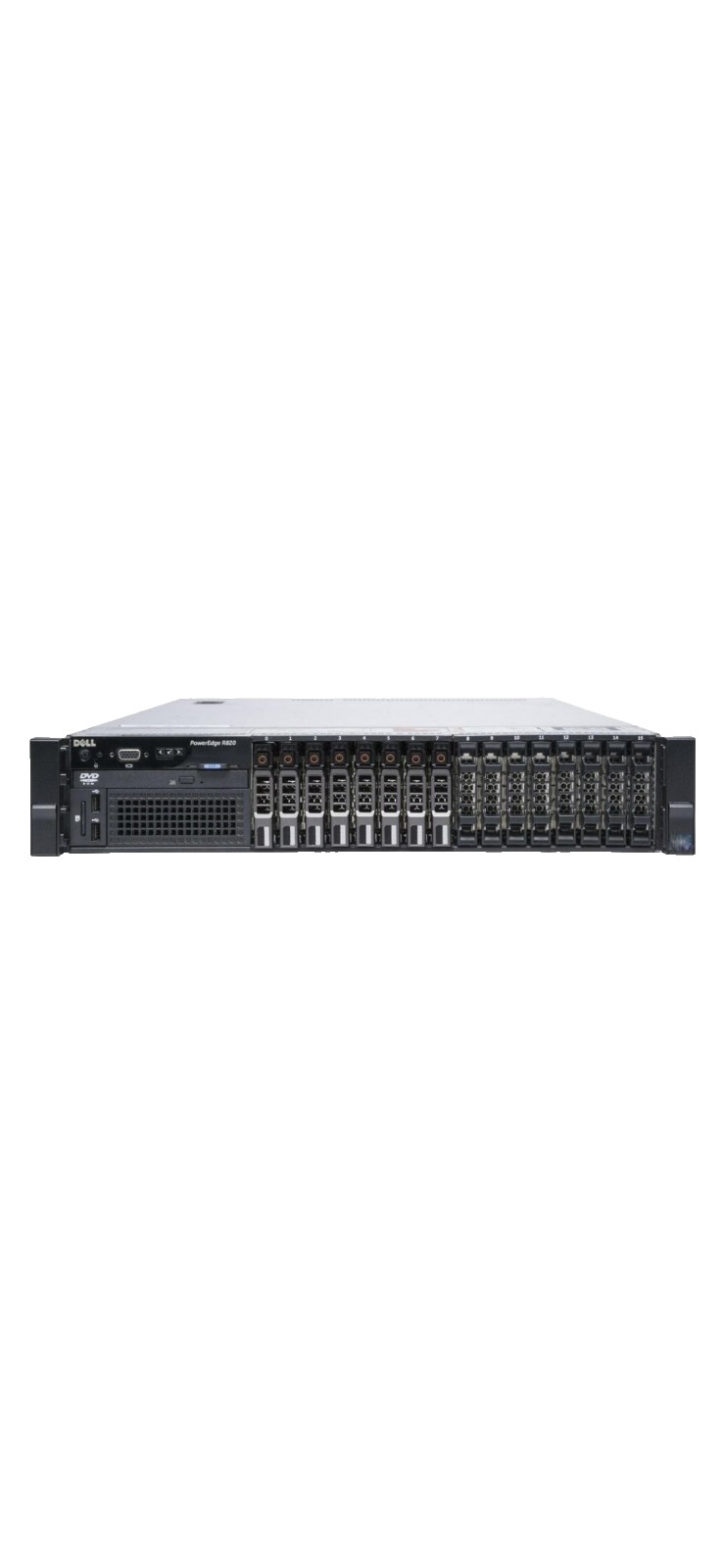 Dell PowerEdge R820 2U Rack Server 2x Xeon E5 DDR3 ECC iDRAC7 Enterprise