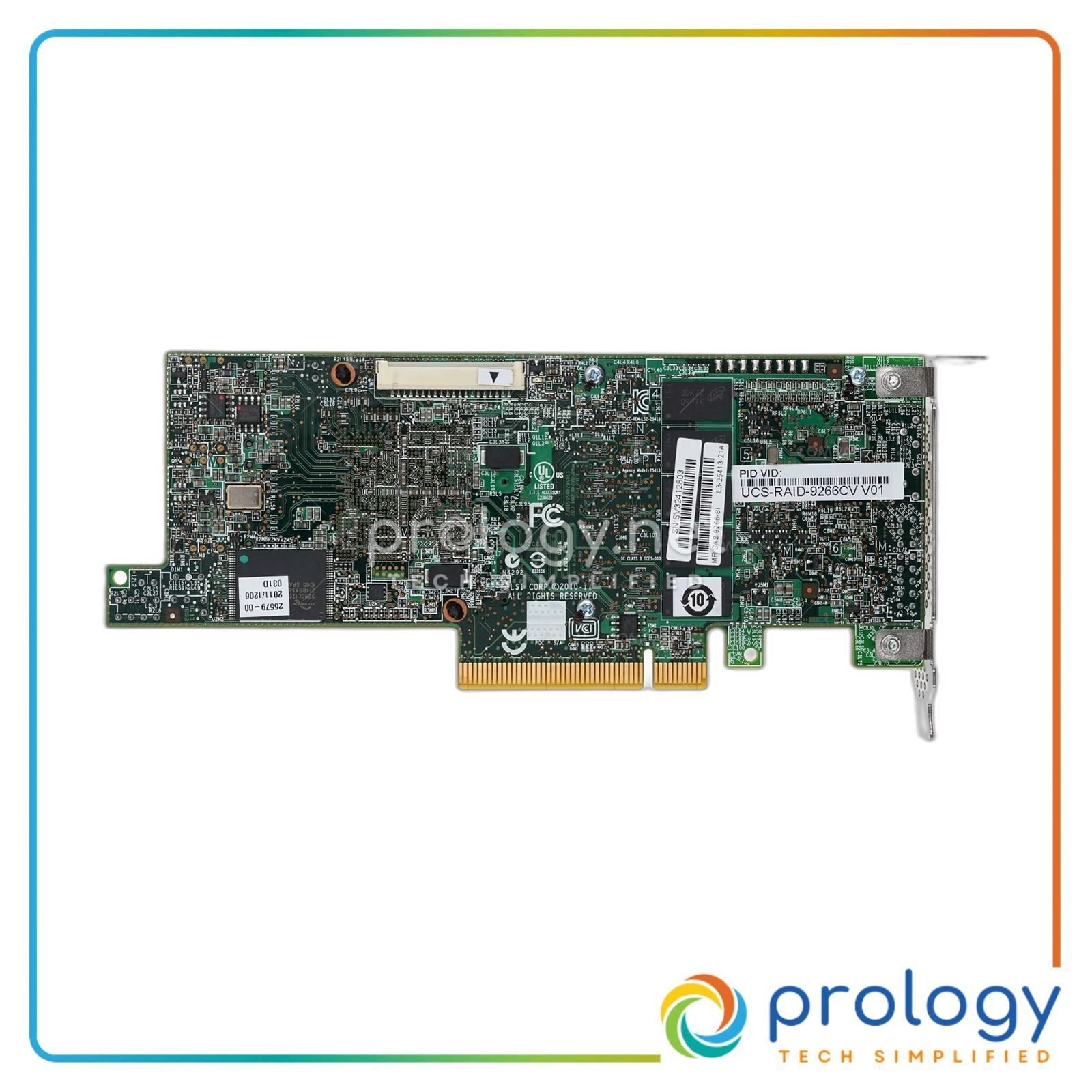 Cisco UCS-RAID-9266CV 2 Port SAS MegaRAID Controller Card
