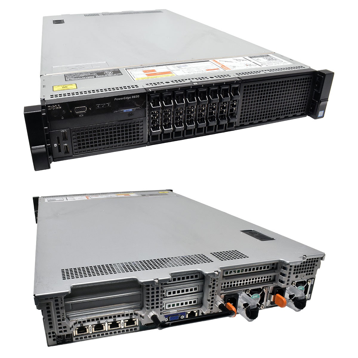 Dell PowerEdge R830 RackServer 0x CPU 0xGB RAM H330 8x 2.5 SSF Bay 4xCPU Slot