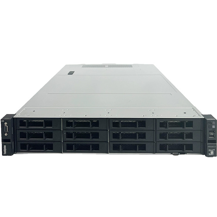 Lenovo HR650M V2 2U Sever 12*3.5″(4X NVME U.2) 2X750W PSU Support AMD EPYC 7002