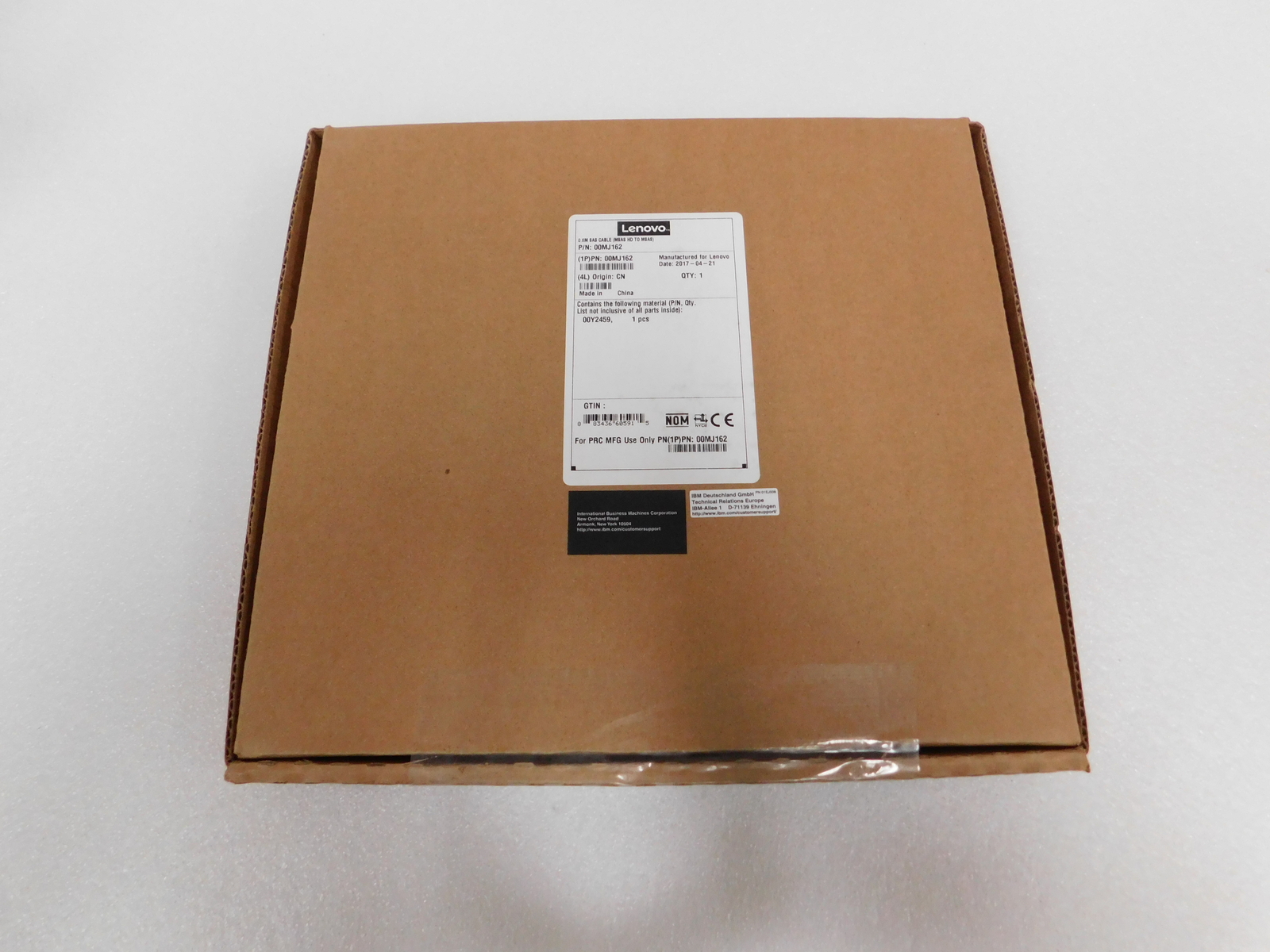 ECO 0.6M SAS CABLE (MSAS HDD TO MSAS) 00MJ162-11-CT