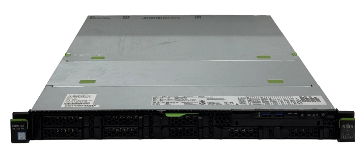 Fujitsu Primergy RX2530 M4 2x Scalable CPU 24-DIMM 4x 2.5″ Bay CTO 1U Server