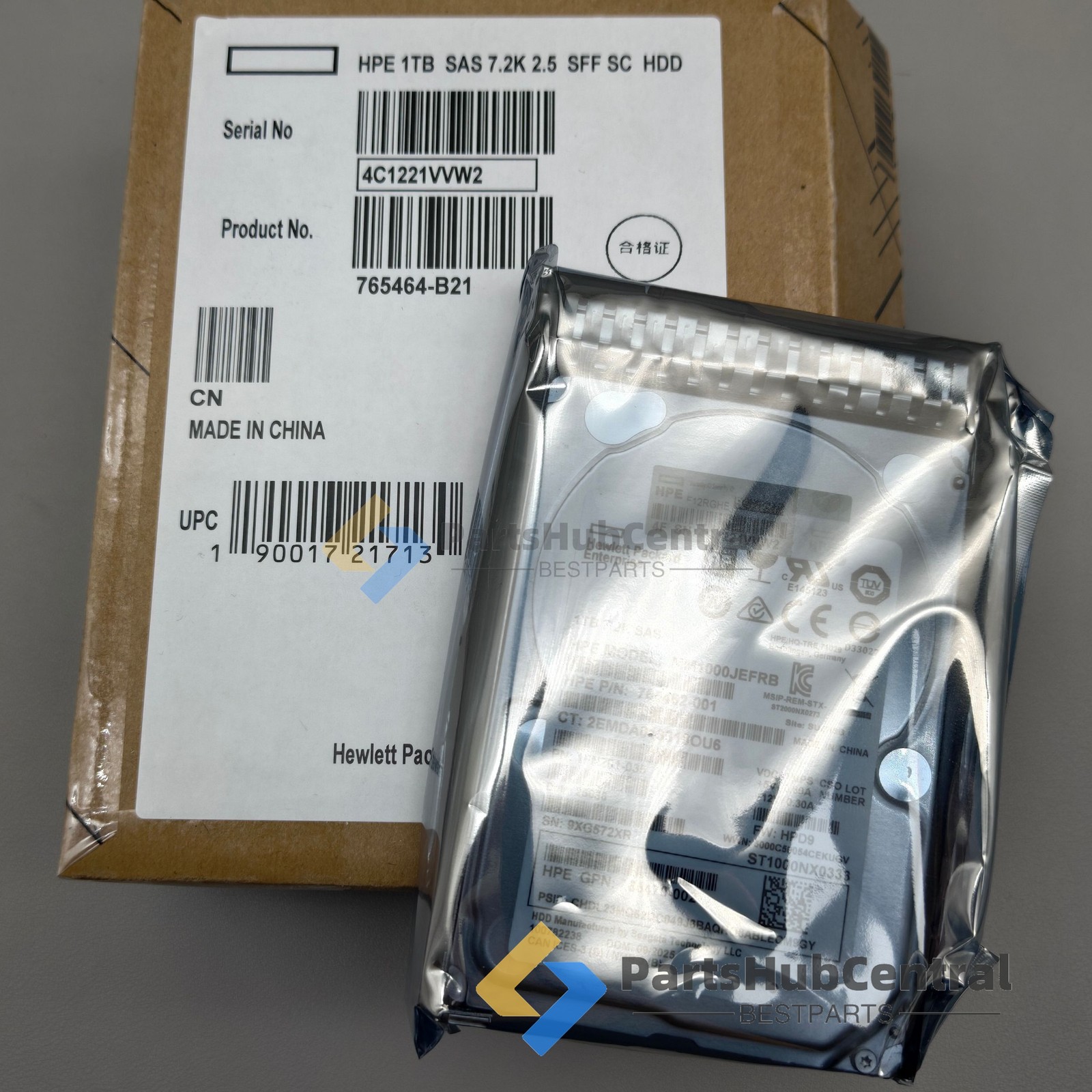 New HP 765464-B21 765872-001 1TB 7.2K SAS 12G 2.5 inch G8 G9 HDD hard drive US