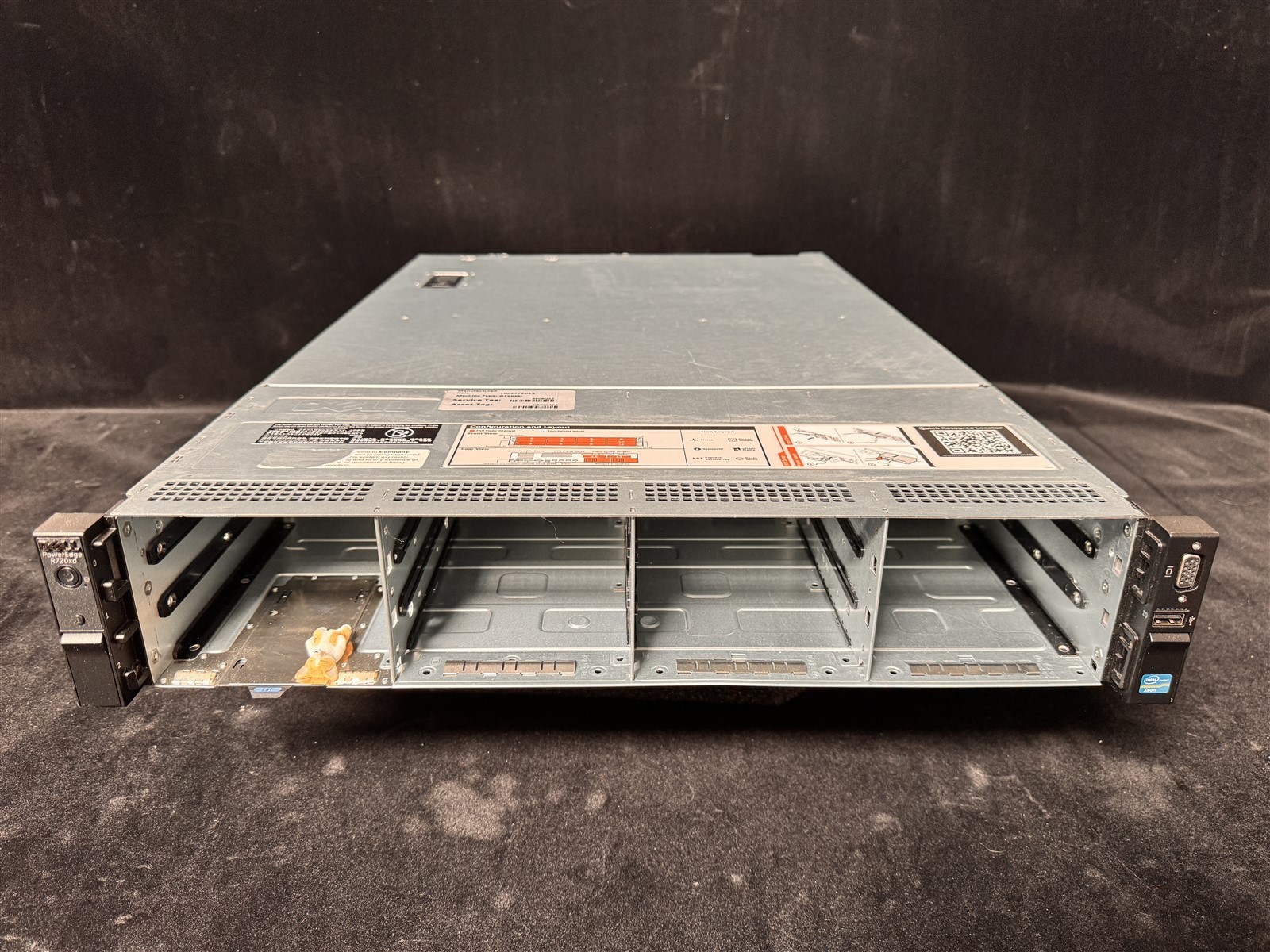 Dell PowerEdge R720xd 12LFF 2x E5-2680v2 2.8GHz 20C 128GB H710p No HDD 2U