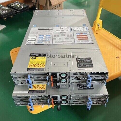 Dell EMC PowerEdge C6525 Server 24X2.5″With H345 RAID 8xEPYC 7702 CPU 16x32G RAM