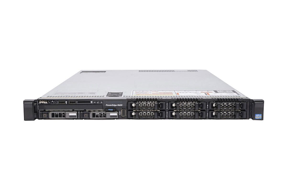 Dell PowerEdge R620 2x 8C E5-2650v2 2.6Ghz 256GB Ram 2x 300GB HDD 1U Rack Server