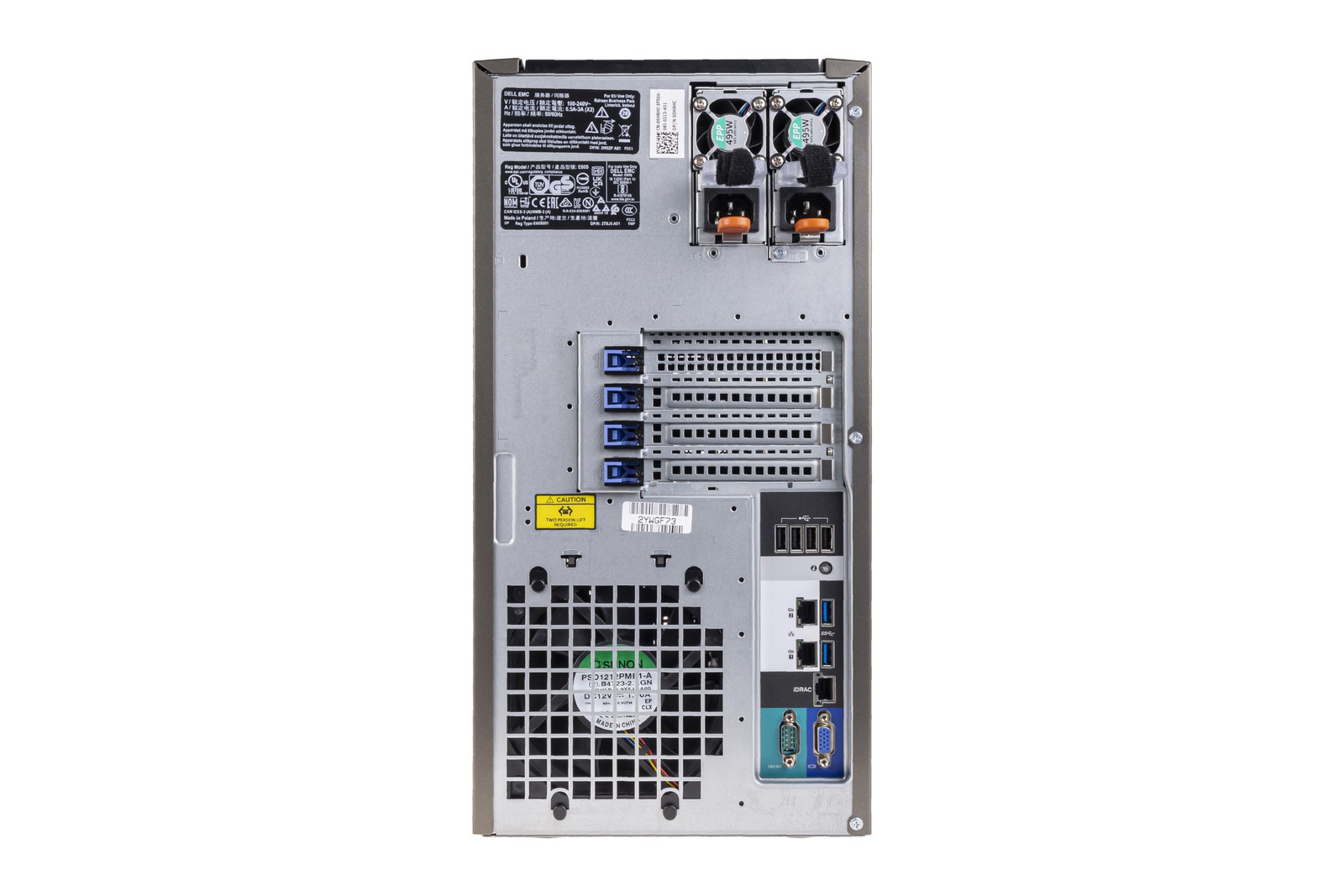 Server Dell T340 8×3.5 1x E-2124 16GB RAM H730P 2x 480GB SSD 2x PSU iDRAC9