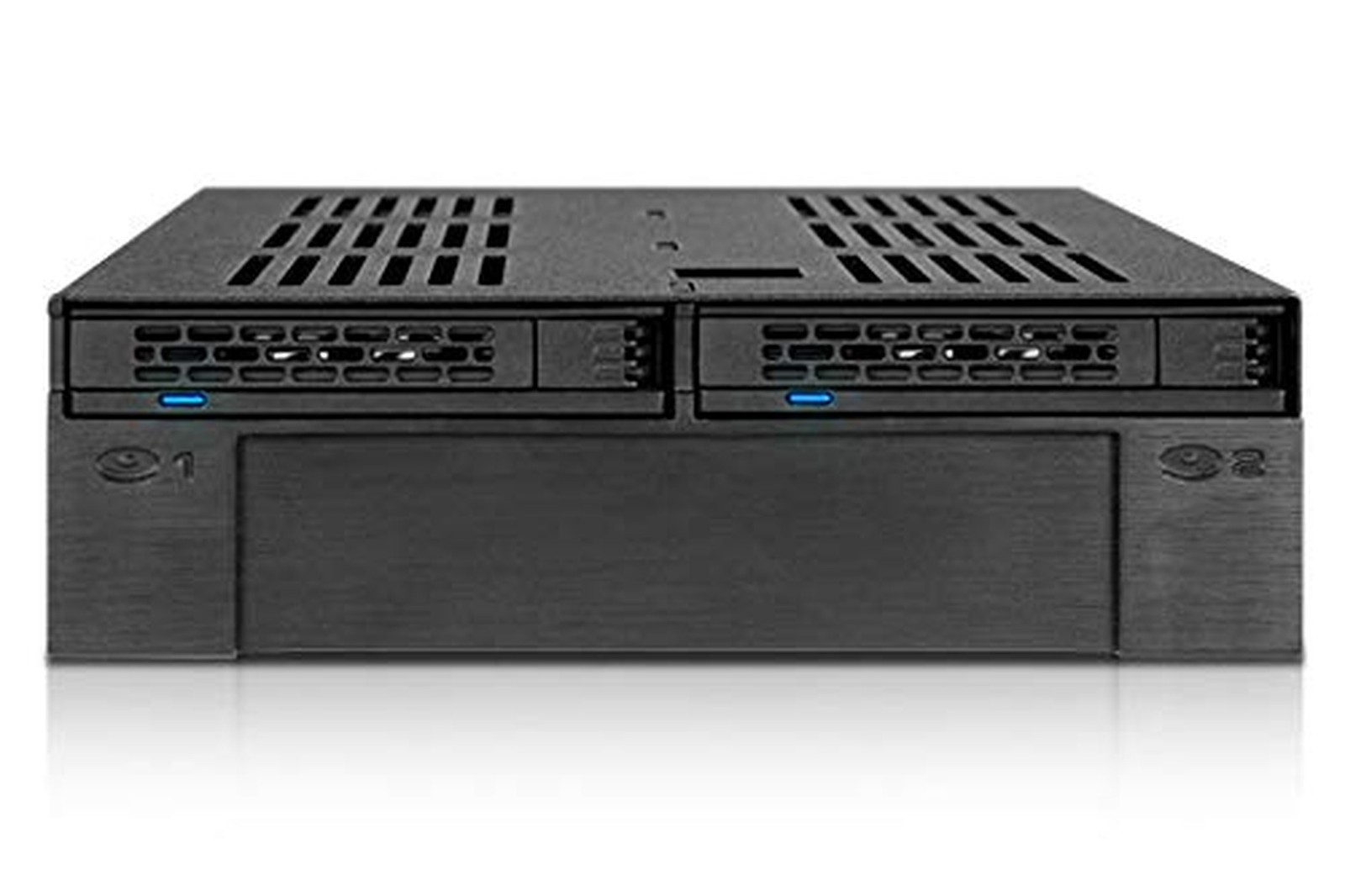 ICY DOCK 2 Bay 2.5 SAS/SATA HDD/SSD Mobile Rack + 3.5″ Slot for External 5.25…