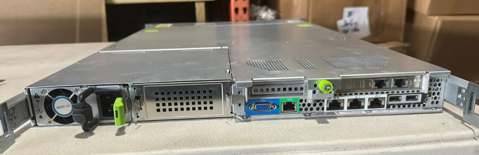 Cisco UCS C220 M3 Server 1x Xeon E5-2640 2.5 GHz 16GB 600G HDD Working
