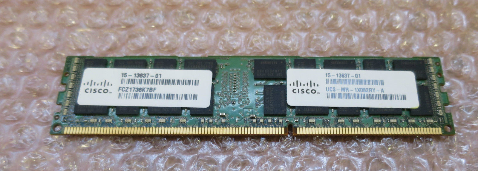 CISCO SAMSUNG 8GB 2RX4 PC3L-12800R UCS-MR-1X082RY-A 15-13637-01 UCS