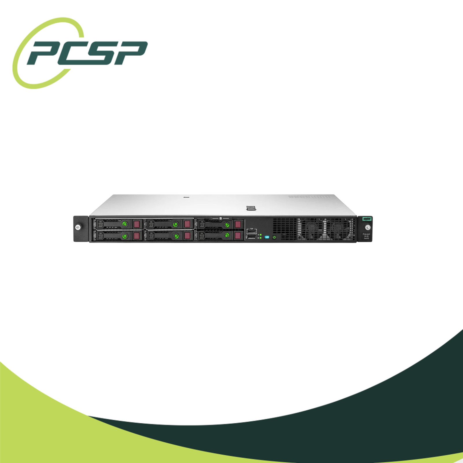 HPE ProLiant DL20 Gen10 1x Xeon E-2276G 32GB DDR4 4x 1.2TB SAS HDD & 2x 1TB SSD