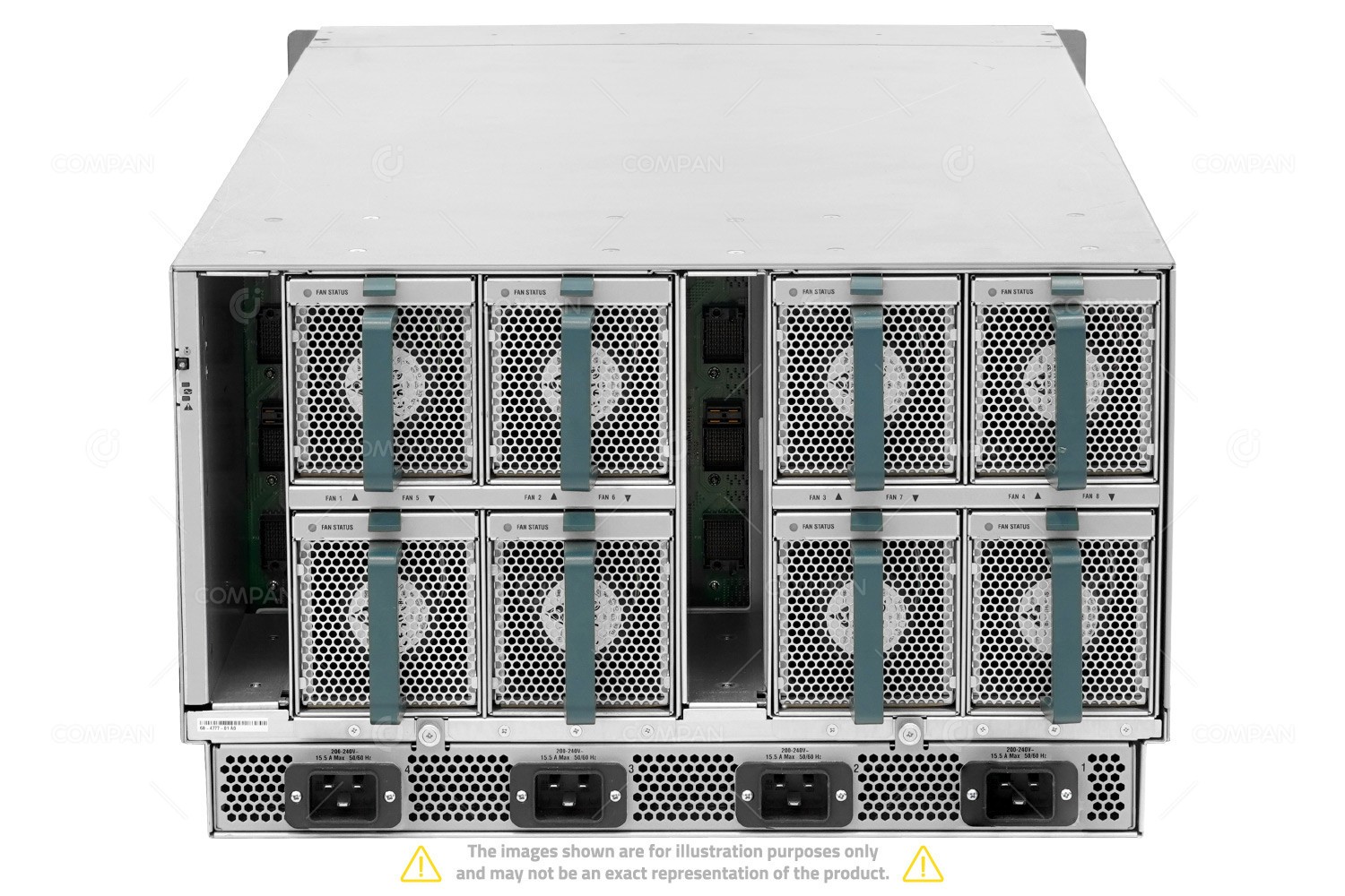 CISCO UCS 5108 8x UCS B200 M4 16x Xeon E5-2695 V4 4TB RAM Rails