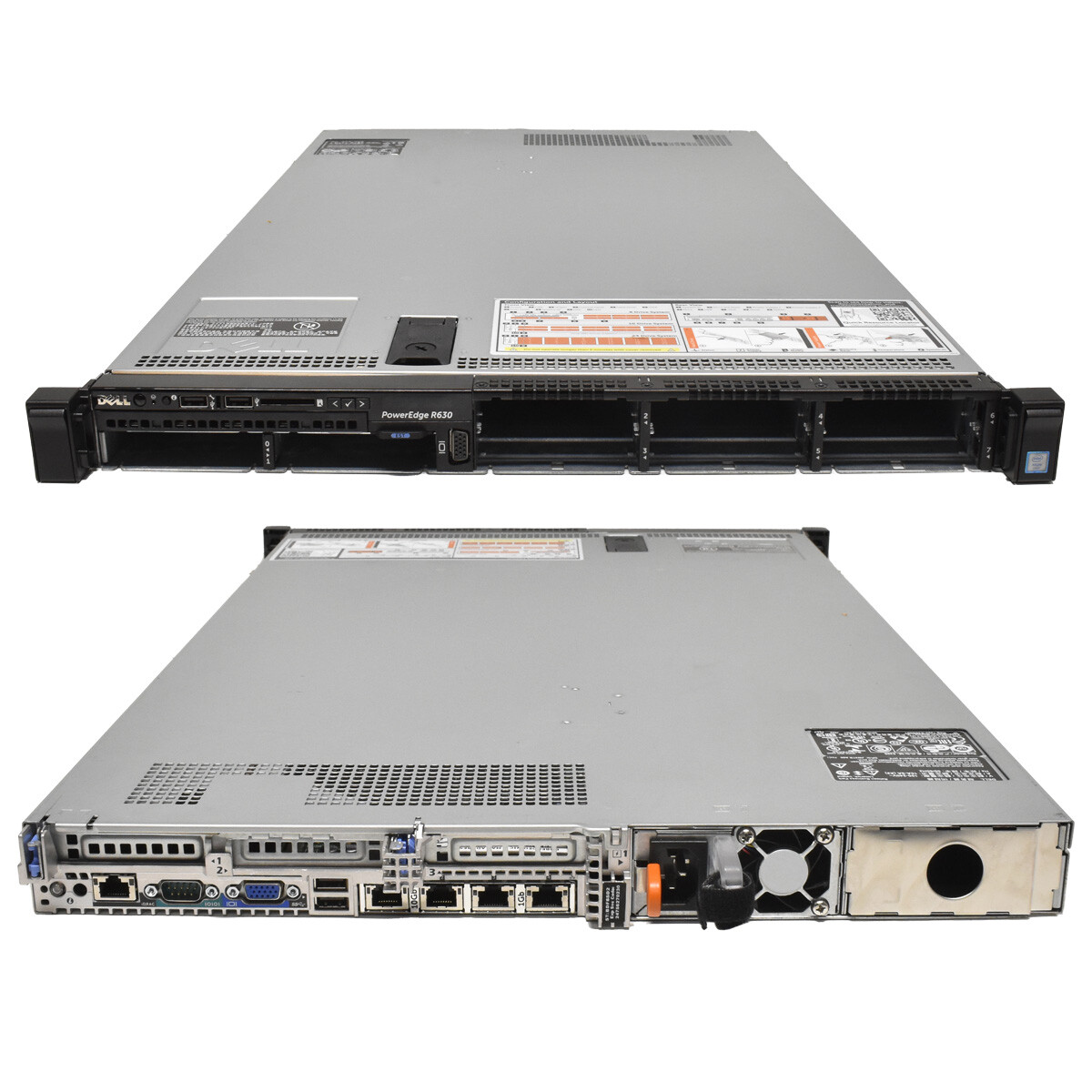 Dell PowerEdge R630 Server No CPU RAM DDR4 2xCooler 8xSFF 2.5″ PERC H330 1xPSU