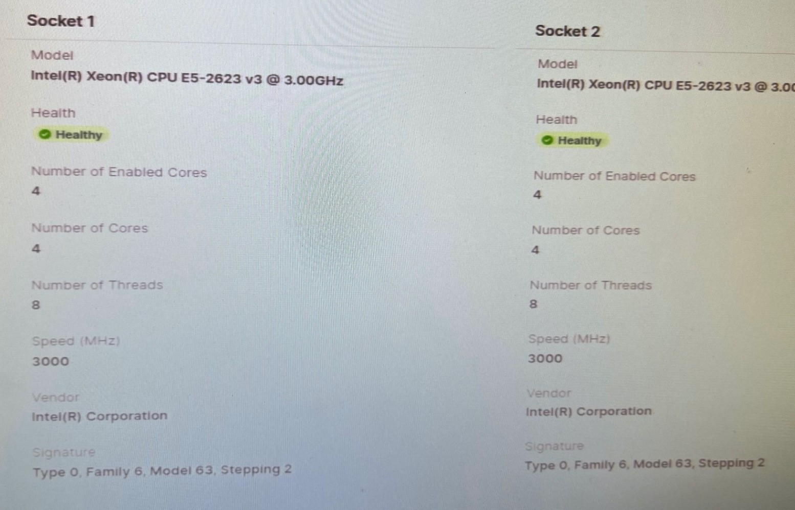 Cisco UCS C220 M4 8x 2.5″ SFF Server 2x E5-2623 v3 2x 300GB HDD MRAID12G 2x PSU