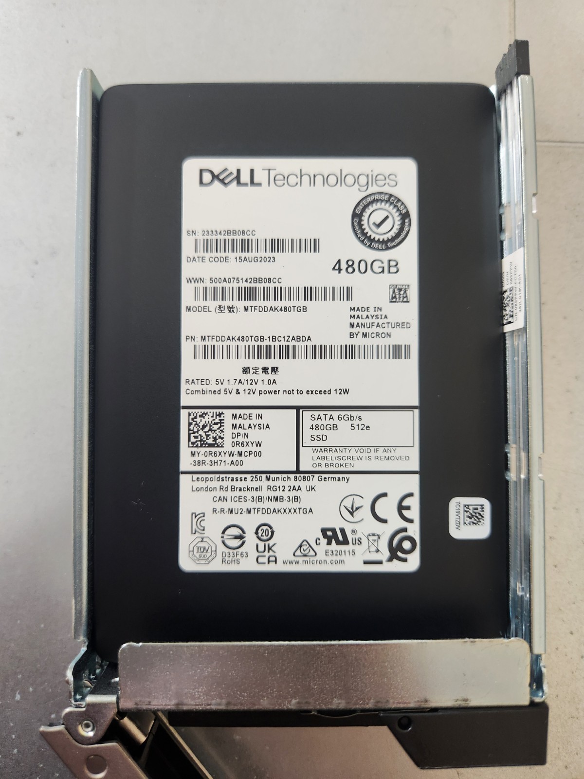 Dell PowerEdge XR11 Gold 6312U 24C 8GB RAM Boss 2x240GB 2x400GB 3-prong AC