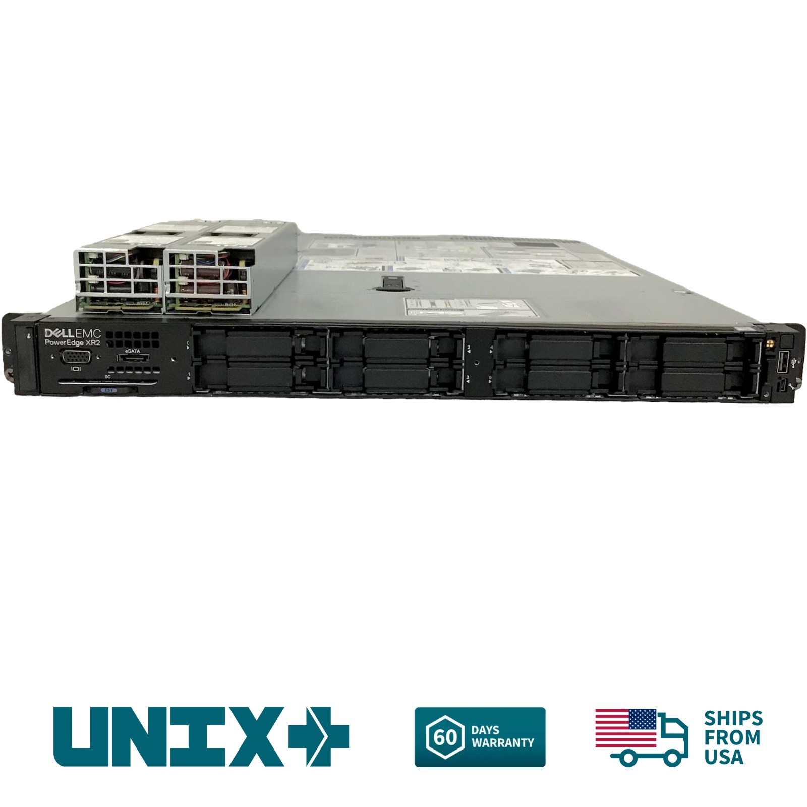 Dell PowerEdge XR2 1U 8SFF H730 DDR4 LGA3647 2x550W PSU CTO Server